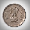 Rare 5 Rupees 2003 Republic of India Hyderabad Mint Coinage India Coin # A165 - Image 2
