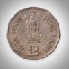 Rare 2 Rupees 2000 Supreme Court of India Golden Jubilee Bombay Mint Republic India Coin # A312 - Image 2