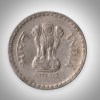 Rare 5 Rupees 2001 Republic India Noida Mint Coinage India Coin # A158 - Image 2