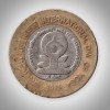 Rare 10 Rupees 2015 International Day of Yoga Commemorative Calcutta Mint Republic India Coin # A292