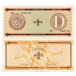 Cuba 1980s Peso D World Banknote Gem UNC Unique and Rare